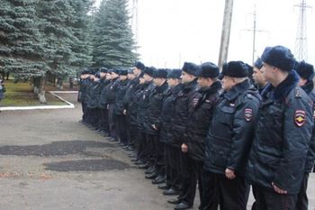 Псковские полицейские отправились на Северный Кавказ (ФОТО)