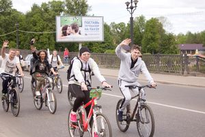 В Великих Луках прошёл Всероссийский велопарад (ФОТО)