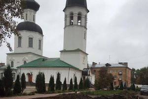 Возле Свято-Вознесенского собора в Великих Луках ведутся дорожные работы (фото)