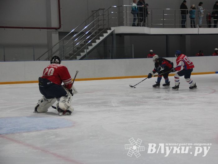 Памятный турнир по хоккею прошел в великолукском «Айсберге» (ФОТО)