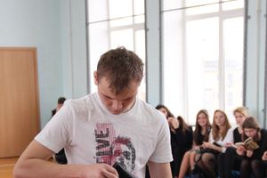 Конкурс «А ну-ка, парни!» прошёл в великолукской гимназии (фото)