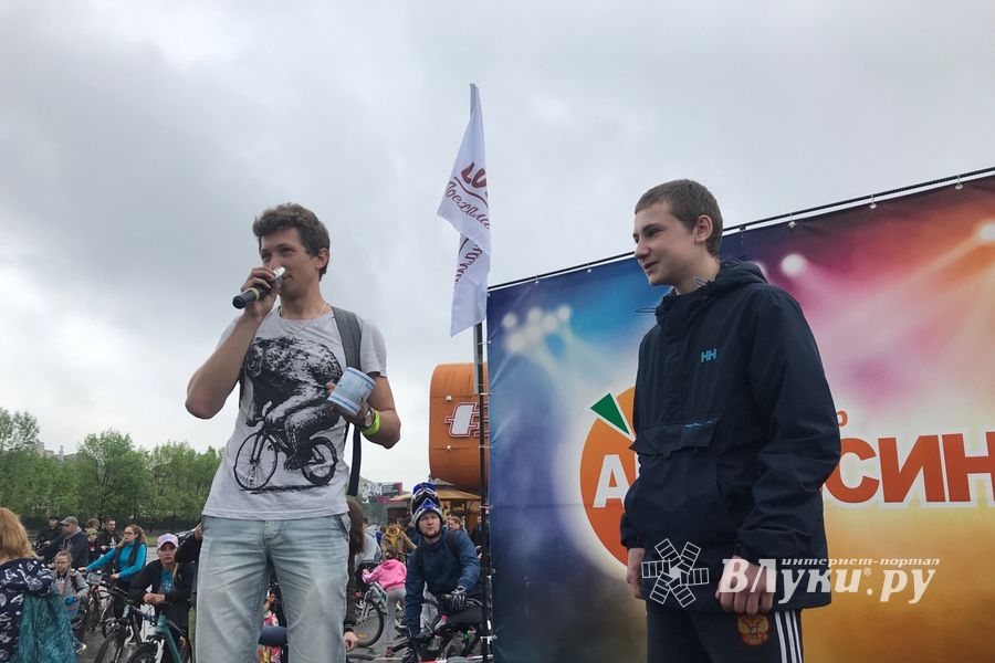 Зигзаг здоровья выполнили великолукские велосипедисты (ФОТО)