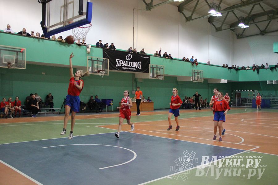 В Великих Луках прошли финальные игры муниципального этапа «КЭС-Баскет» (фото)