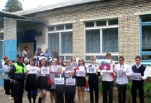 В Великолукском районе с участием инспекторов ГИБДД проходят школьные мероприятия (ФОТО)