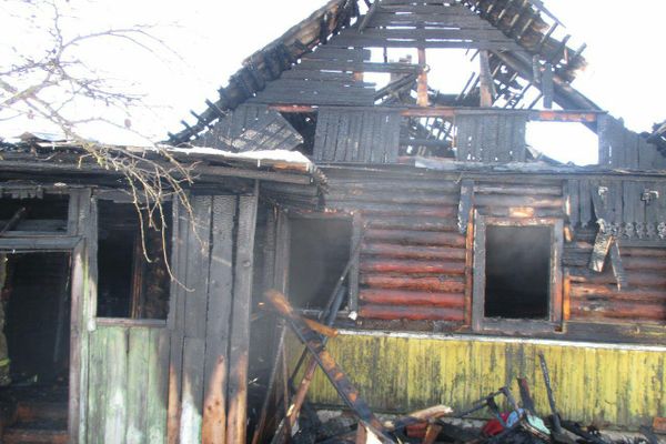 Погибшие на пожаре дети были оставлены без присмотра (ФОТО)