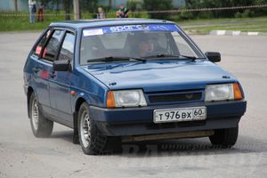 В Невеле состоялся финал по автоспринтслалому