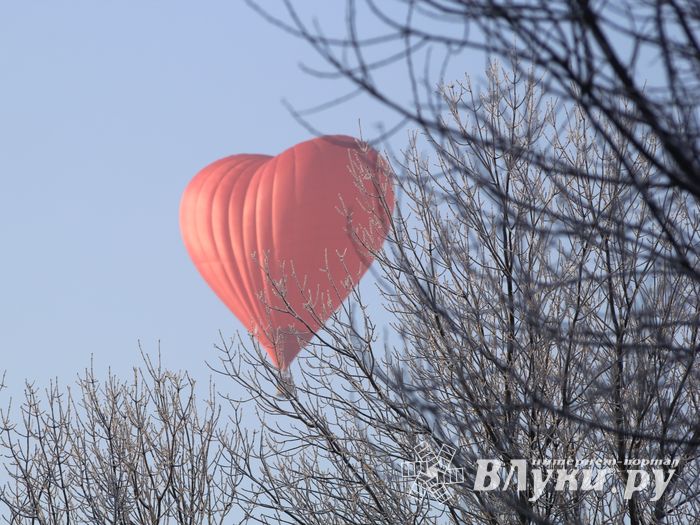 Над Великими Луками взлетели «Яблоки на снегу»