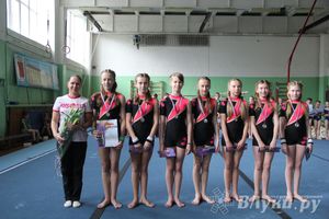 В Великих Луках состоялось Первенство по командной гимнастике (фото)