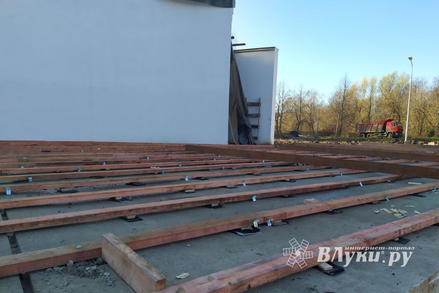 В парке «Петровском» появились перголы (ФОТО)