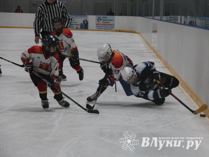 Товарищескике хоккейные игры между детскими командами прошли в Великих Луках (ФОТО)