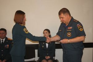 Сотрудники ГУ МЧС России по Псковской области получили очередные звания (ФОТО)