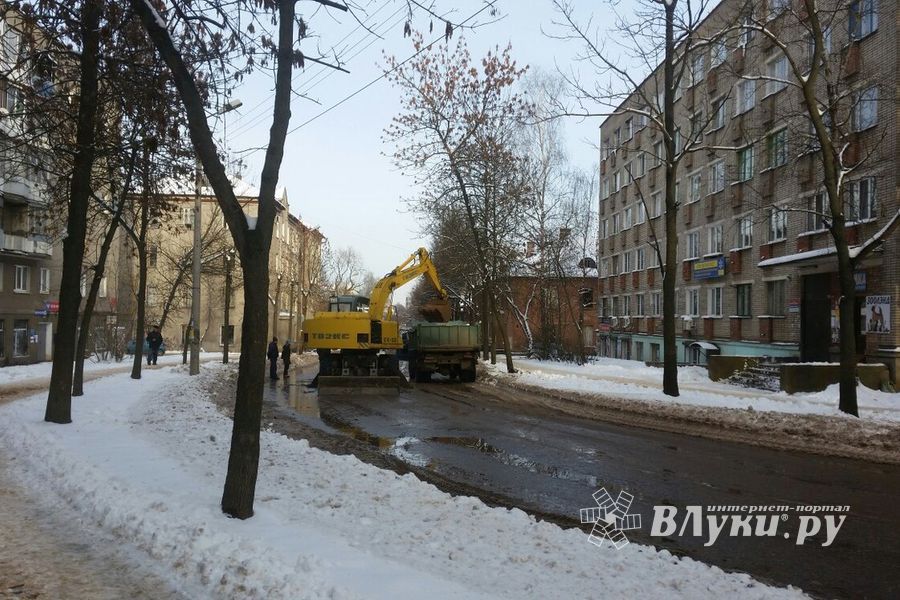 Улица Ставского перекрыта (ФОТО)