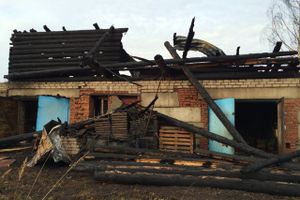 Печь стала причиной пожара в Великих Луках (фото)