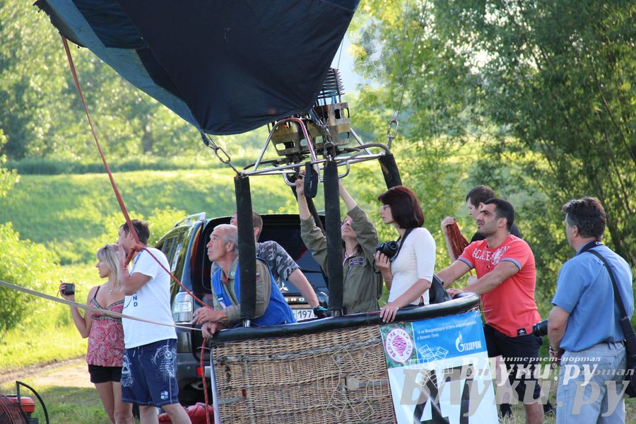 Воздухоплавание: полет 12 июня, вечер