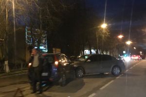 В Великих Луких произошло ДТП (ФОТО)