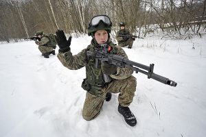 Псковские десантники испытывают новую экипировку (фото)