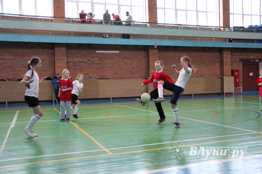 В Великих Луках прошел областной этап по мини-футболу среди девочек (фото)