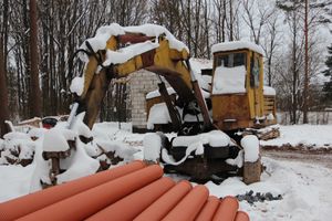 В Великих Луках ведется строительство центра по подготовке велосипедистов (ФОТО)