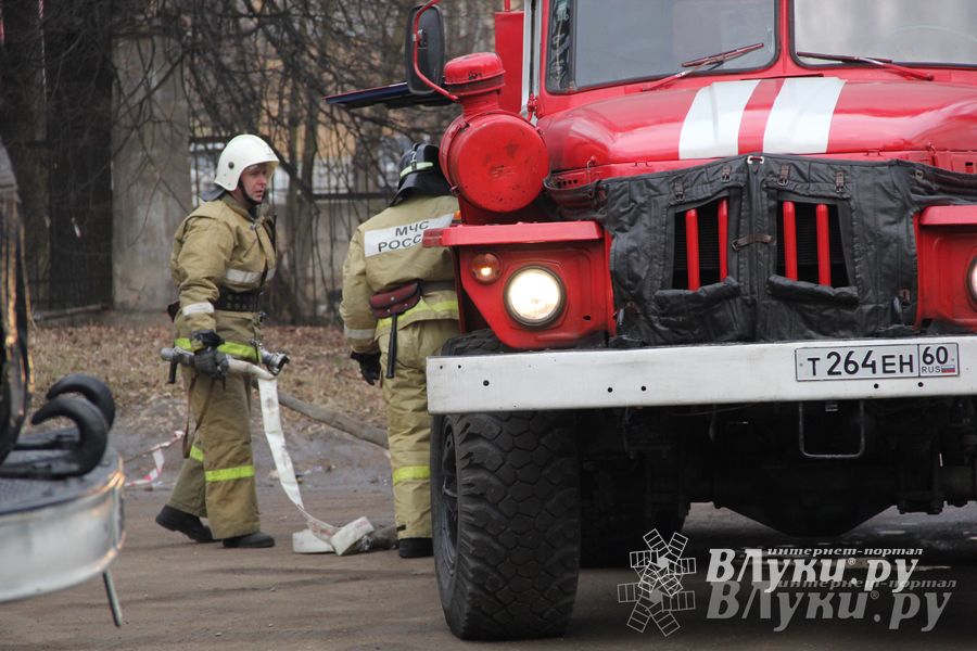 В Великолукском драмтеатре прошли пожарные учения
