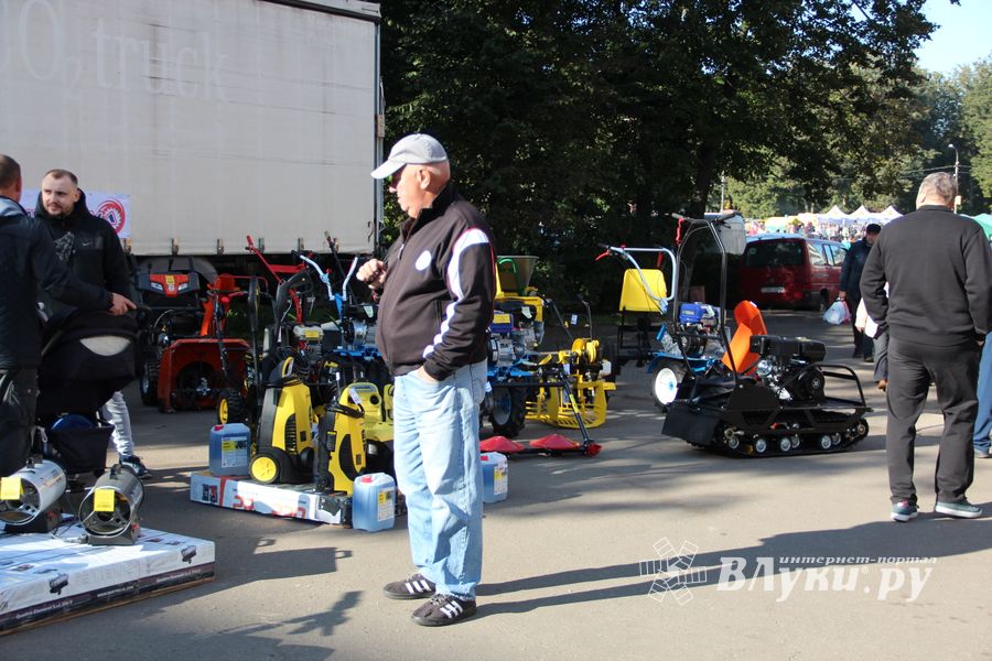 В Великих Луках прошла универсальная осенняя ярмарка (ФОТО)