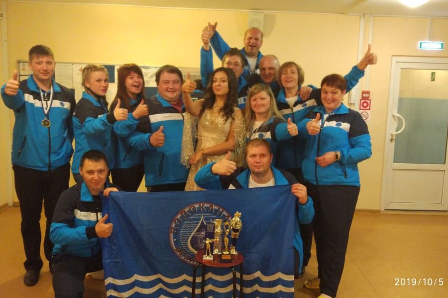 Великолукский «Водоканал» отличился на спортивном празднике в Луге (ФОТО)