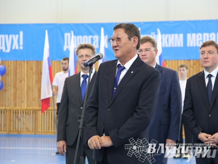 Открытие спортивно-оздоровительный комплекс «Стрелец» (фото)