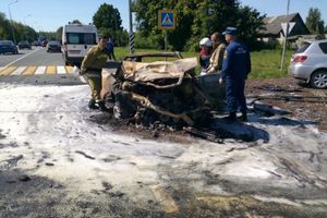 Один человек погиб в результате столкновения четырех легковушек в Псковской области (фото)