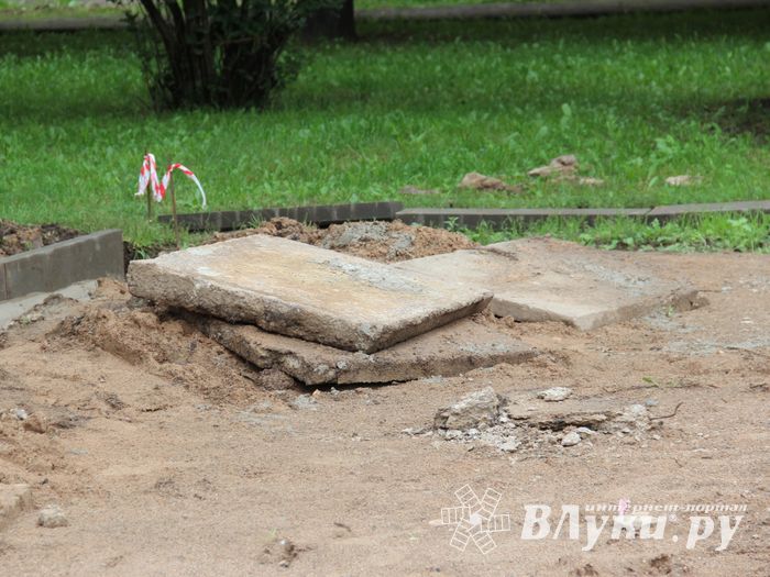 В Великих Луках в сквере Карцева появится детская площадка (ФОТО)