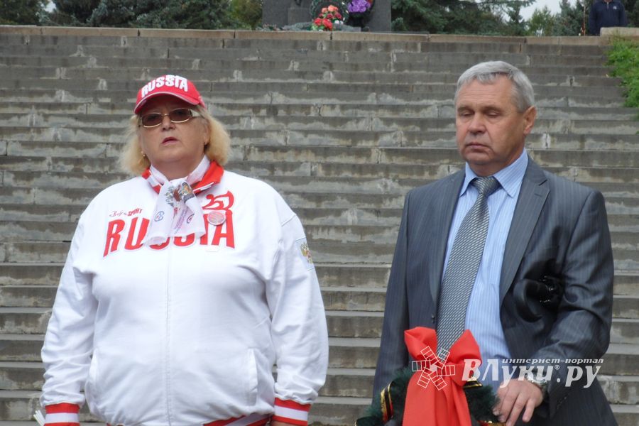 Великие Луки встретили олимпийских чемпионов (ФОТО)