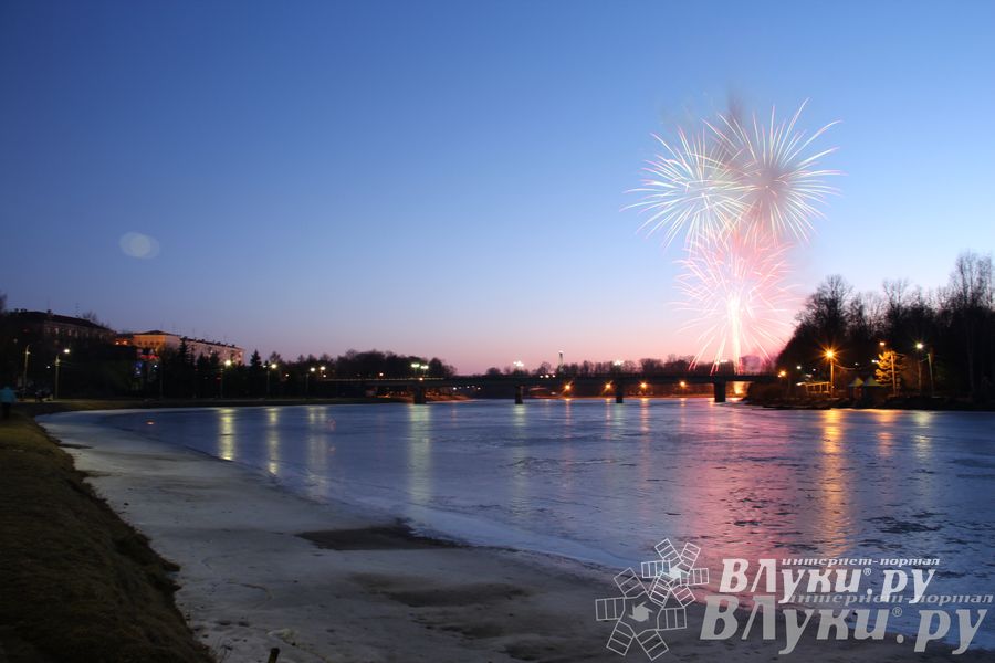 День защитника отечества в Великих Луках отметили памятным митингом и салютом