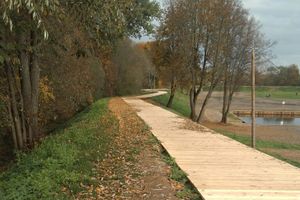 Долгожданные дорожки появились в Великолукской крепости (ФОТО)