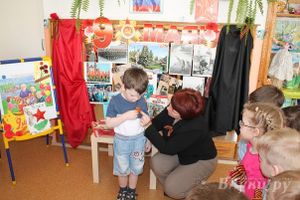 Праздник «День Победы» отметили в великолукском детском саду №8 (фото)