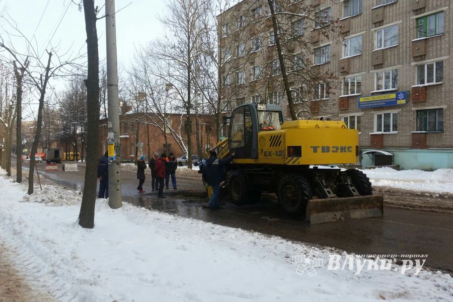 Улица Ставского перекрыта (ФОТО)