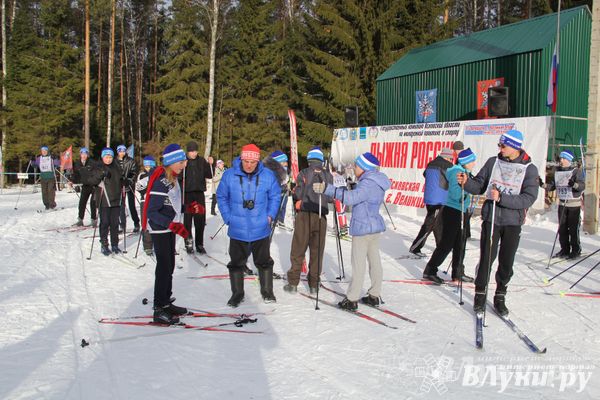 Всероссийская массовая лыжная гонка «Лыжня России 2015» состоялась в Великолукском районе (фото)
