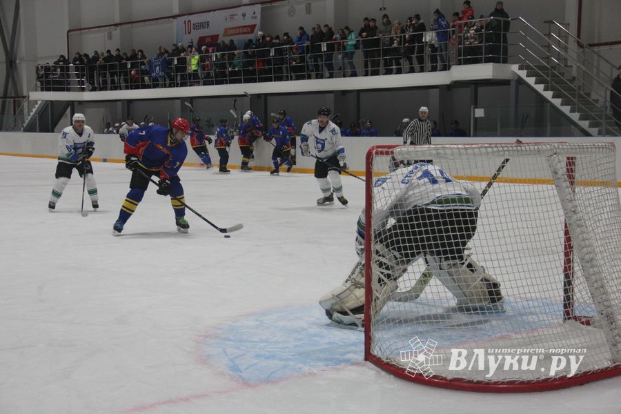 Псковская «Ганза» не смогла распечатать ворота ХК «ЛукиСпорт» (ФОТО)