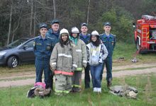 Пожарная эстафета в «Походе Первокурсника-2016» (ФОТО)