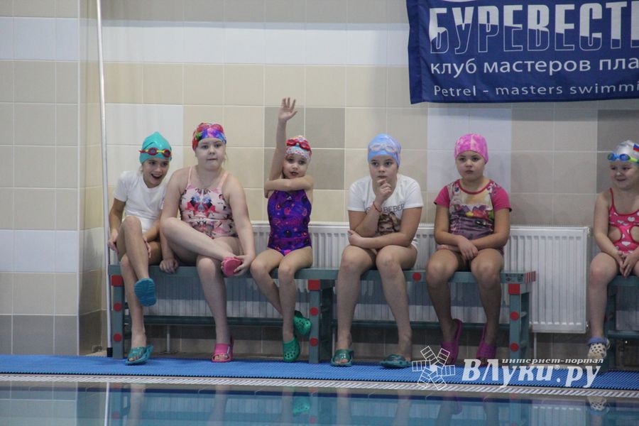 В Великолукском Айсберге прошли соревнования по плаванию на призы Деда Мороза (ФОТО)