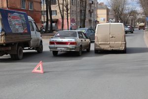 В ДТП на пр. Гагарина попала беременная женщина (ФОТО)