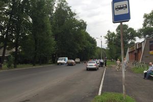 В Великих Луках произошло ДТП с участием мотоциклиста (фото)