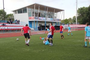 В минувшие выходные великолучане сыграли в футбол (фото)