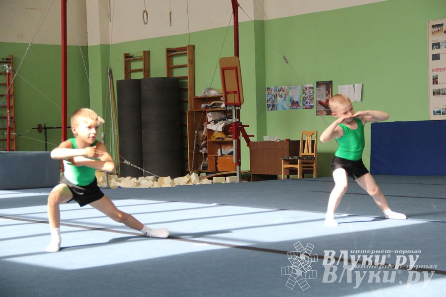 В Великих Луках состоялось Первенство по командной гимнастике (фото)