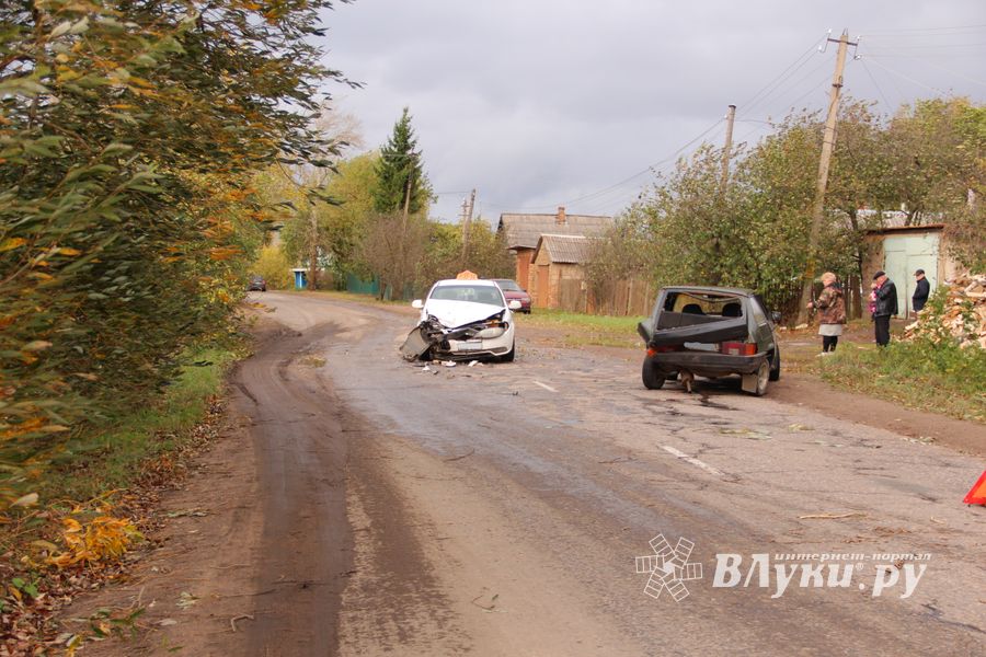 В Лычёво произошло ДТП (ФОТО)
