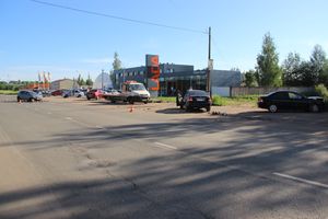 ДТП с участием трёх автомобилей на улице Гоголя (ФОТО)