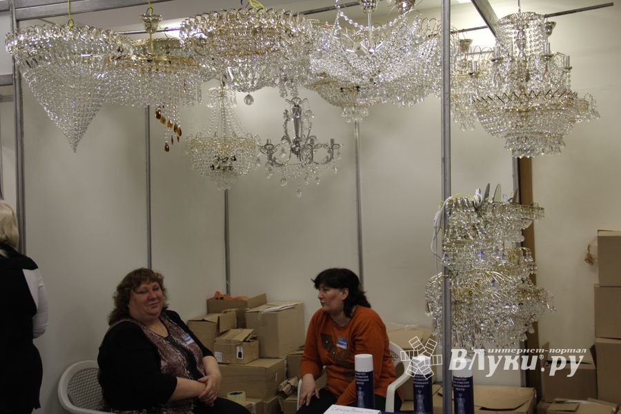 Открытие  3-й Великолукской универсальной выставки