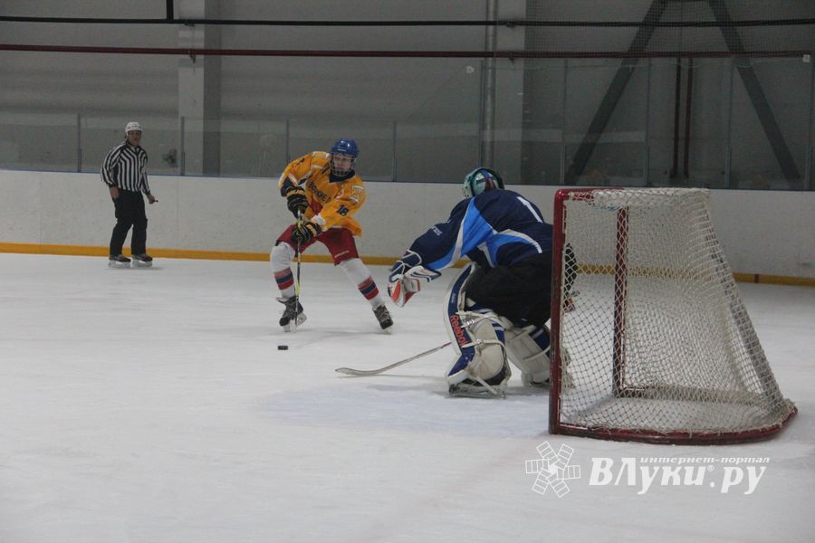 В великолукском «Айсберге» прошли матчи Чемпионата Псковской области по хоккею (ФОТО)