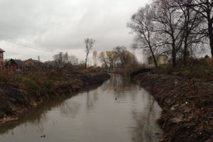 Чистка речки Лазавица