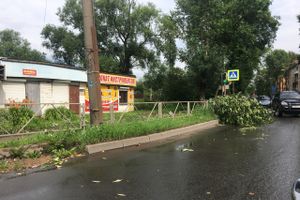 Гроза в Великих Луках не прошла бесследно (ФОТО)