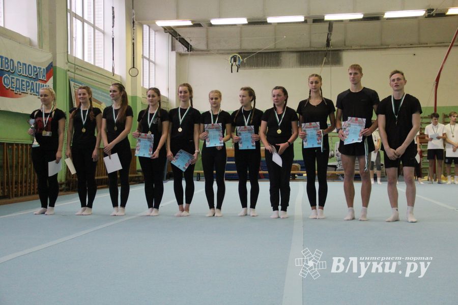 В Великих Луках проходят соревнования по гимнастике (ФОТО)