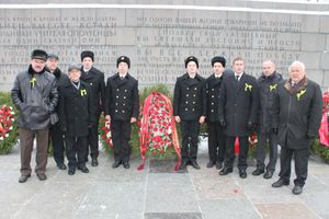 В 71-ую годовщину полного освобождения Ленинграда от фашистской блокады представители Северо-Западного теруправления Росрыболовства почтили память погибших (фото)