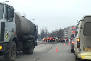 И вновь ремонт на проблемном перекрестке Великих Лук (ФОТО)